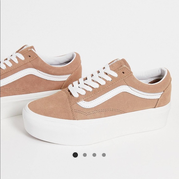 Vans | Shoes | Brown Platform Vans Size 9 New | Poshmark